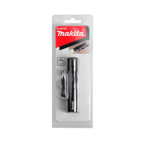 ©️ Lanterna Tipo Caneta Makita D-58752 LED Preta