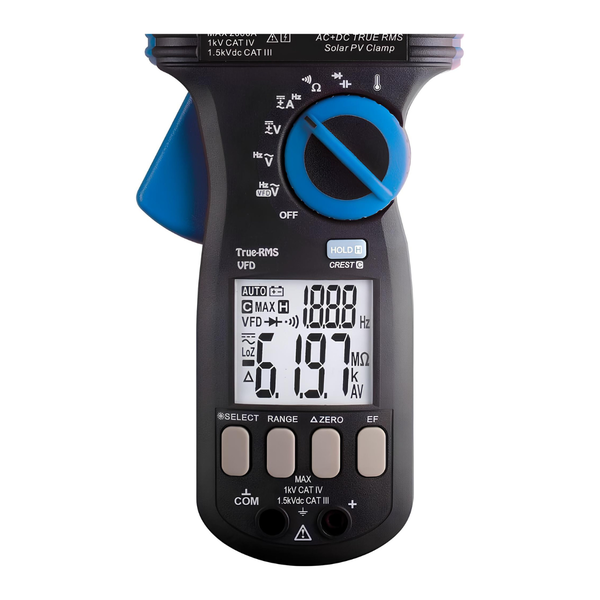 ALICATE AMPERÍMETRO MINIPA PARA PAINEL SOLAR ET-4710