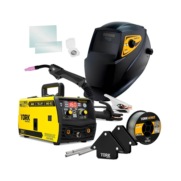 KIT MAQUINA DE SOLDA TORK INVERSORA CIMETS-7160/1K-BV BIVOLT MIG