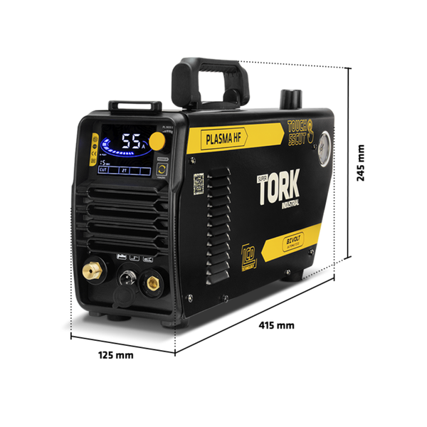 MAQUINA DE SOLDA TORK INVERSORA PL-9055-BV BIVOLT COM DISPLAY