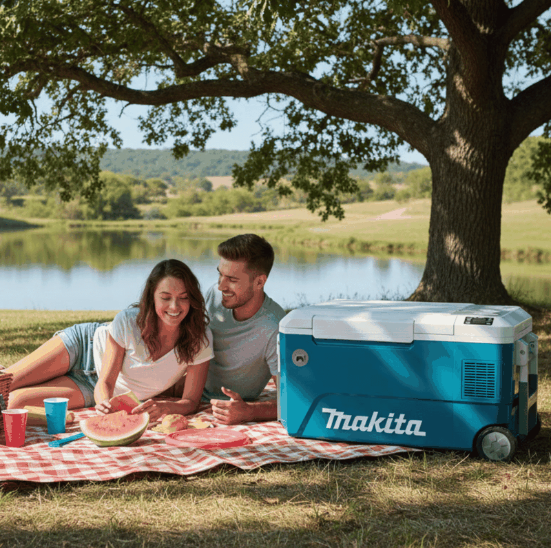 Caixa Térmica Makita 40V CW002GZ Refrigeradora e Aquecedora