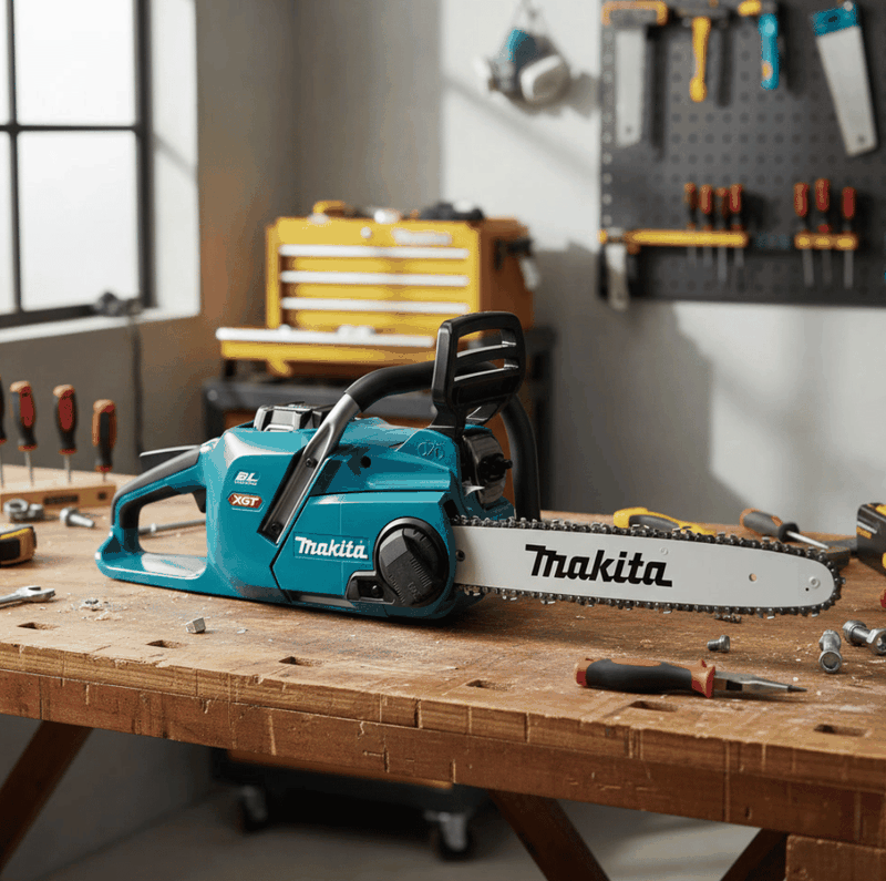 Kit Motosserra Makita UC016G à Bateria 40V 5.0Ah XGT com