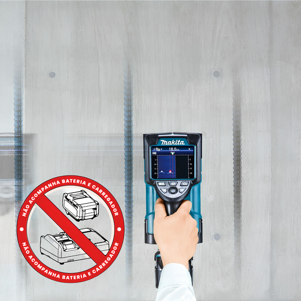 Detector de Materiais Makita DWD181ZJ 18V à Bateria